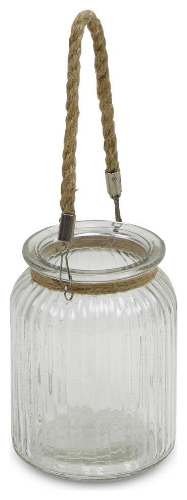 La Jolla Rope Glass Jar