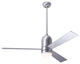 Cirrus DC Fan, Brushed Aluminum Finish, 50" Aluminum Blade, 17W LED