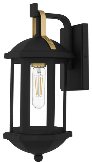 Quoizel CFD8406 Crestfield 15" Tall Outdoor Wall Sconce - Matte Black