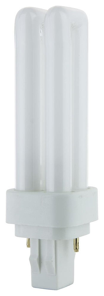 Sunlite 13 Watt Pld 2 Pin Double U Shaped Twin Tube, Gx23 2 Base, Soft White