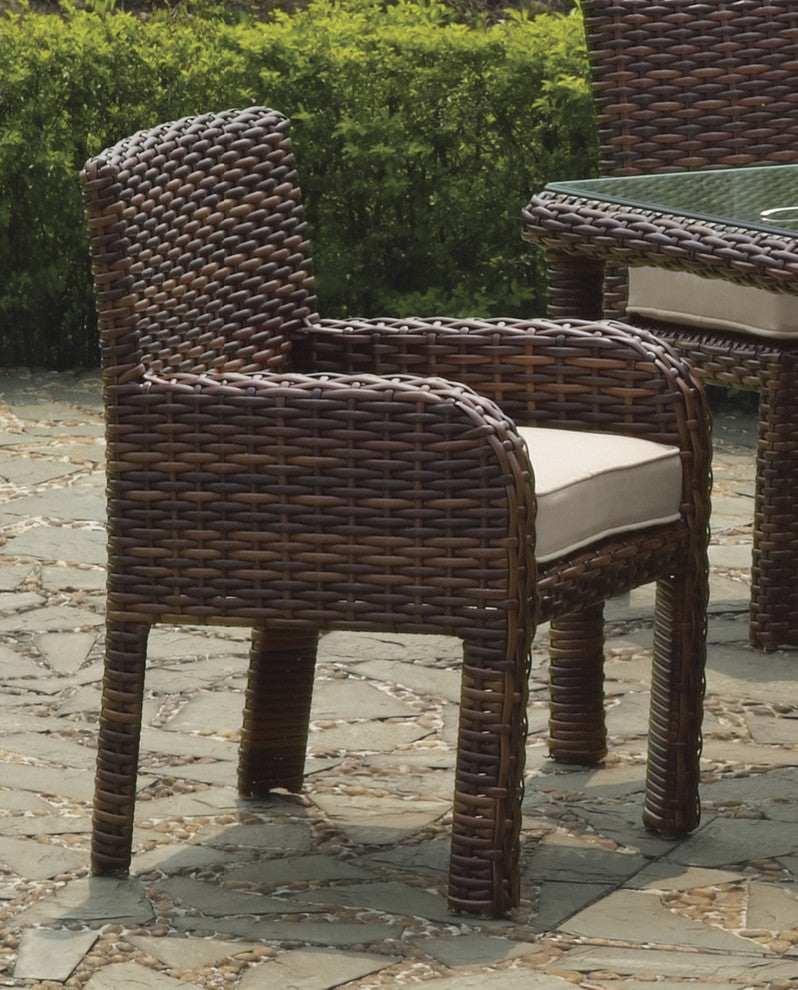 St. Tropez Dining Arm Chair, Cayenne