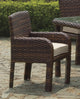 St. Tropez Dining Arm Chair, Cayenne