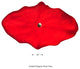 Jezebel Radiance Stingray Chandelier, Fiery Red, 18" Drop Height