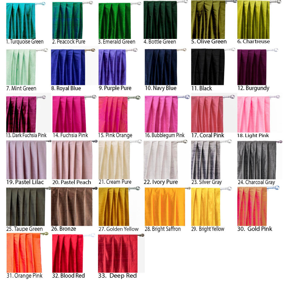 Peacock 100% Pure Silk Fabric By The Yard, 13 Yards For Curtain, Dress Wholesale