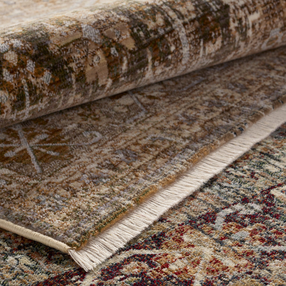 Vibe Zakaria Medallion Tan/Taupe Area Rug 8'X10'6"