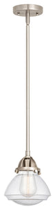 Olean Mini Pendant, Brushed Satin Nickel, Seedy, Seedy