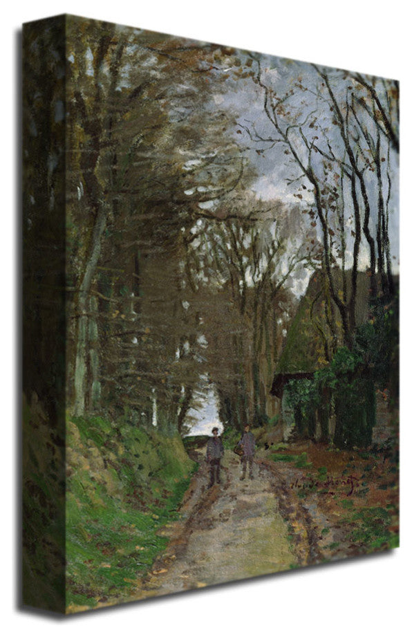 'Path in Normandy' Canvas Art by Claude Monet