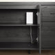 Kozack 2-Drawer Credenza with Doors, Gray Oak
