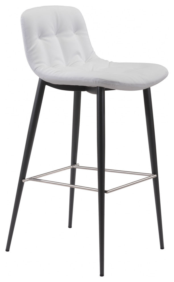 Tangiers Bar Chair, Set of 2 White