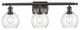 Innovations 516-3W-OB-G124-6-LED 3 Light Bath Vanity Light, Oil Rubbed Bronze
