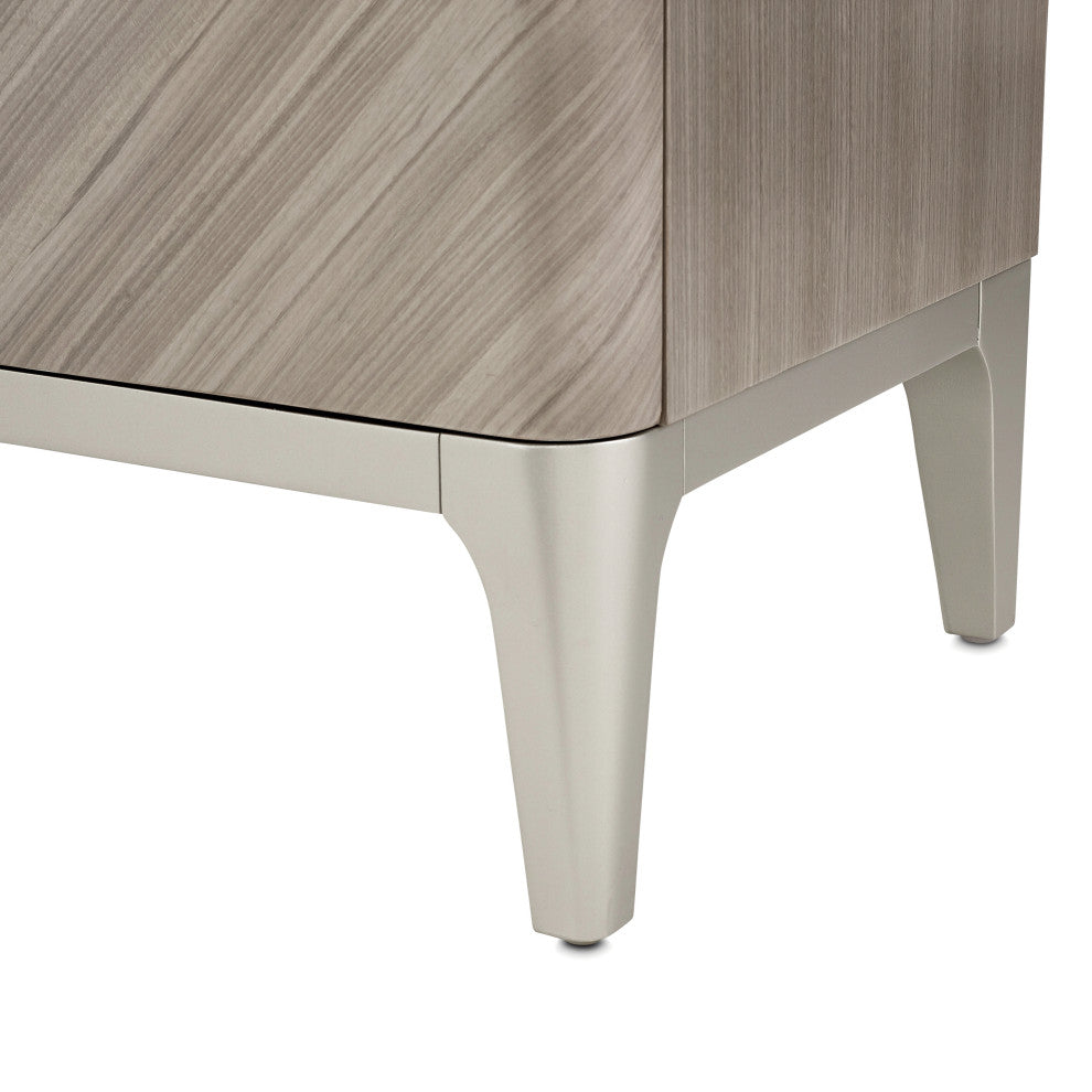 Lanterna Highboy Chest - Silver Mist