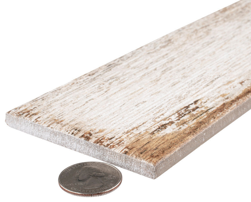 Bora Porcelain Floor and Wall Tile, White