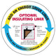 Insulating Thermal Liner for Bamboo 63" Grommet Panels