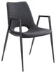 Desi Dining Chair, Set of 2 Black