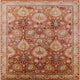 Ahgly Company Indoor Square Mid-Century Modern Area Rugs, 7' Square