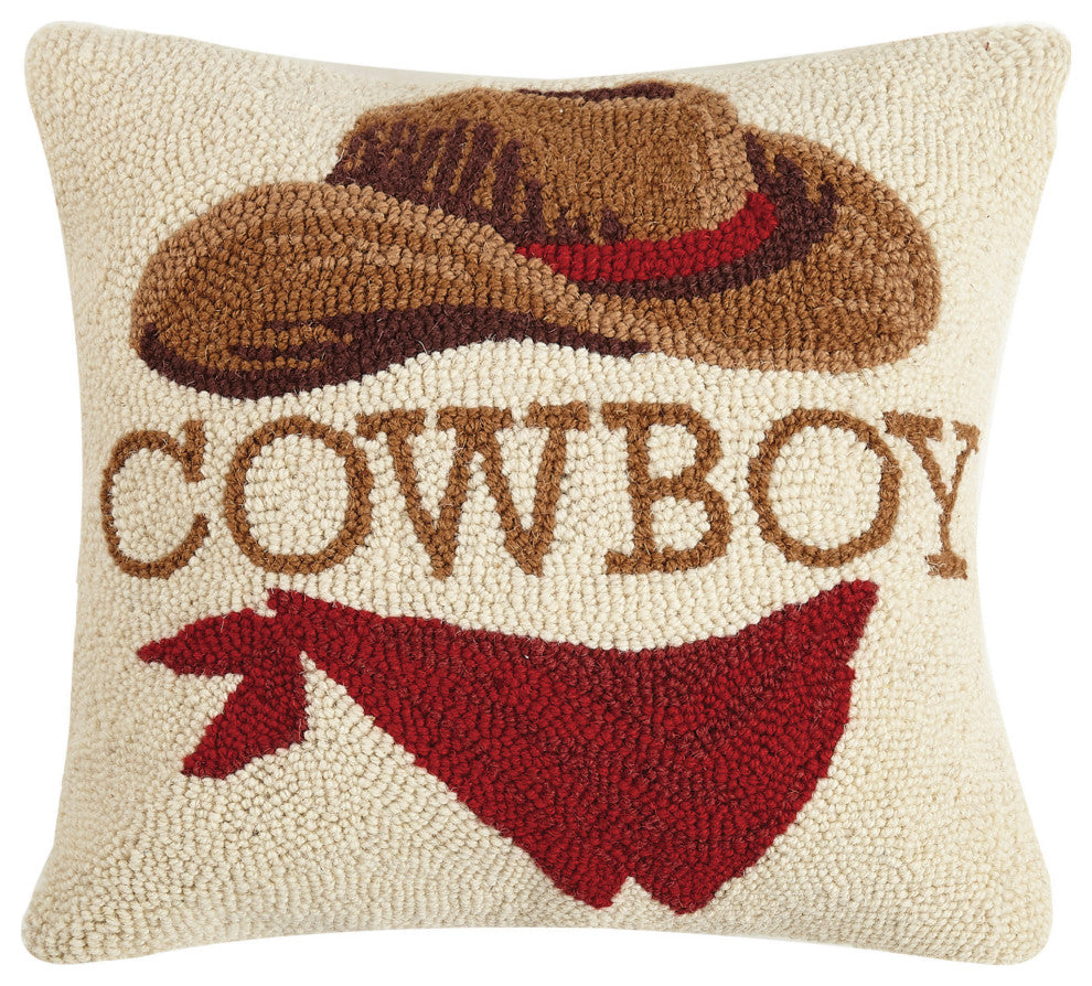 Cowboy Hook Pillow