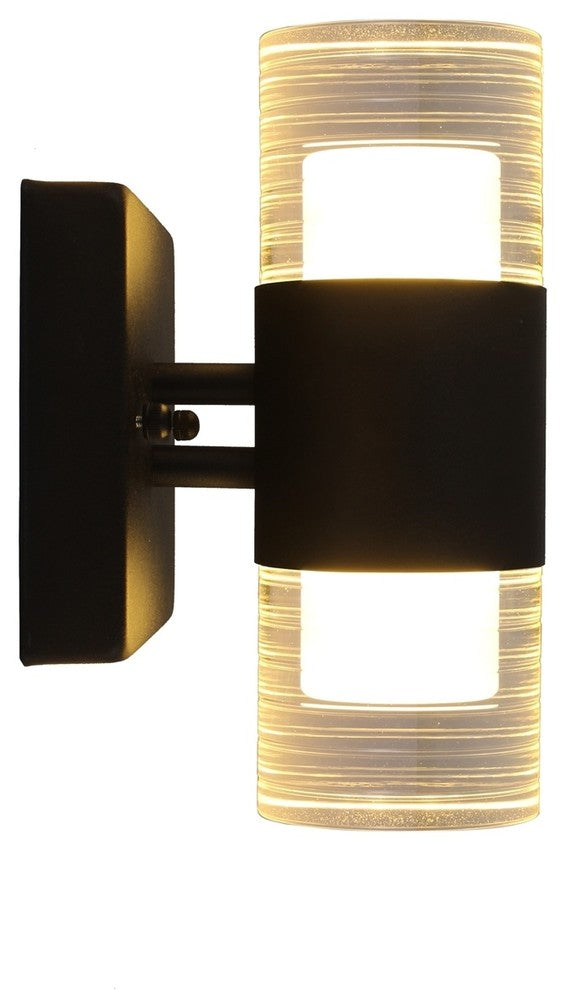 ANWAR 2 Light LED In/Out Door Wall Sconce 3000K Warm White 10inches Tall