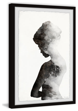 "The Silent Waves" Framed Painting Print, 24x36