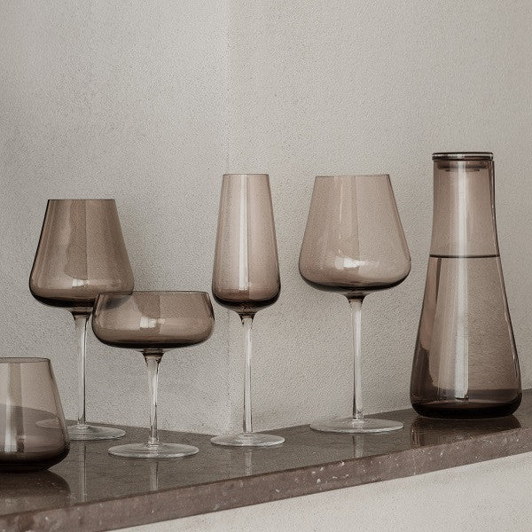 Belo Champagne Saucer Glasses, 7oz, Set of 2, Coffee