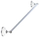Brighton Bath Series, 30" Towel Bar, in Polished Chrome with White Porcelain