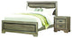 Homelegance Beechnut 2-Piece Platform Bedroom Set, Light Elm