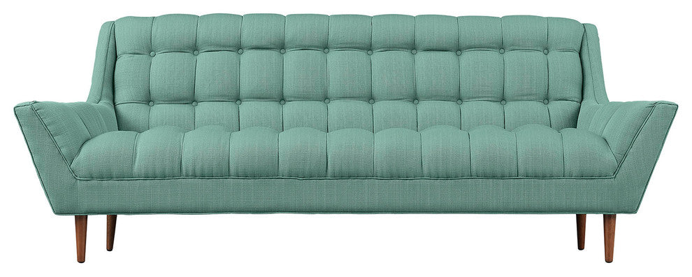 Modern Contemporary Fabric Sofa , Blue, Fabric