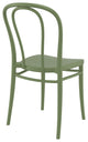 Victor Resin Outdoor Chair Olive Green, Set of 2