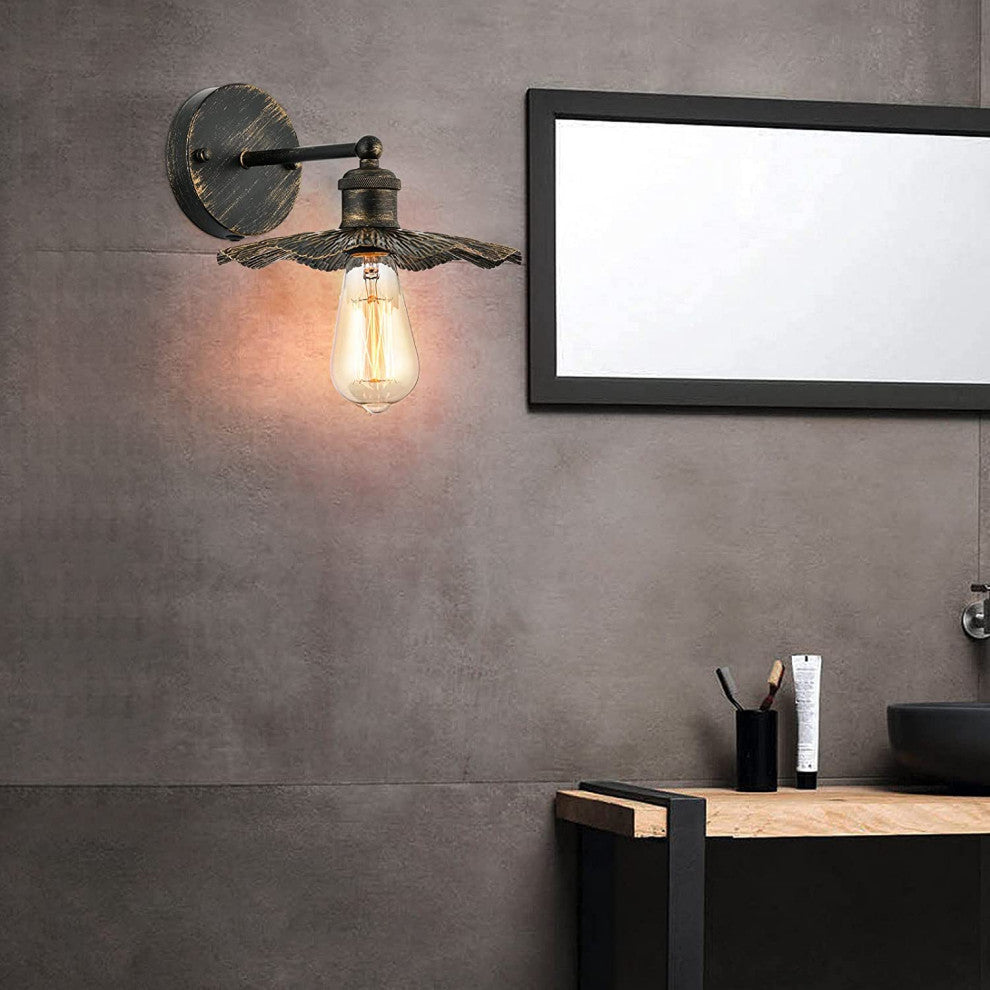 Plug, Industrial Wall Sconce Interior Wall Light Fixture