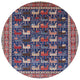 Ahgly Company Indoor Round Mid-Century Modern Area Rugs, 4' Round