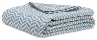 Classics Chevron Blanket, Shore, Queen