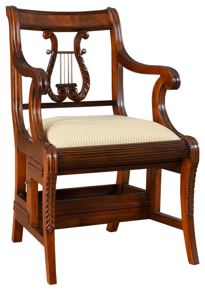 Mahogany Library Chair