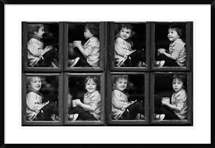 "Moods" Framed Digital Print by Tatyana Tomsickova, 38"x26"