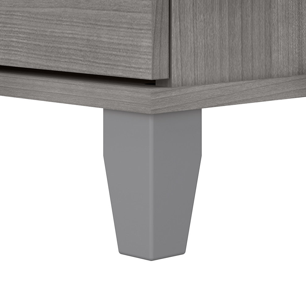 Somerset 2 Drawer Lateral File Cabinet, Platinum Gray