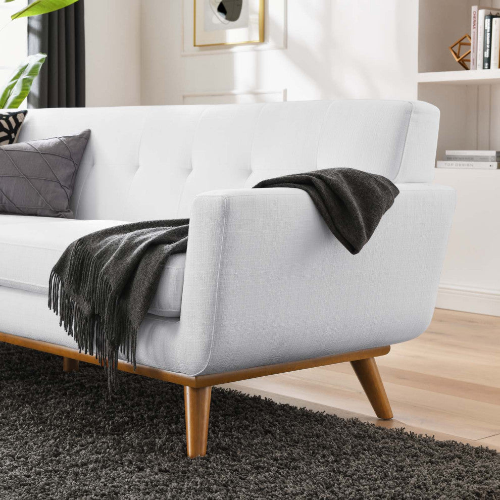Sofa, Fabric, White, Modern, Living Lounge Room Hotel Lobby Hospitality