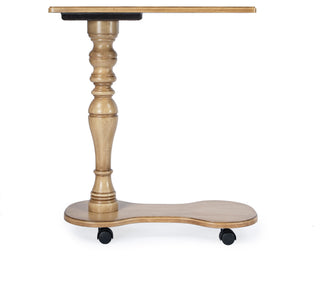 Mabry Mobile Tray Table, Beige