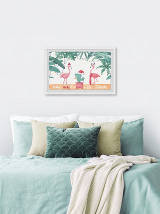 "Don't Go" Framed Painting Print, 24x16