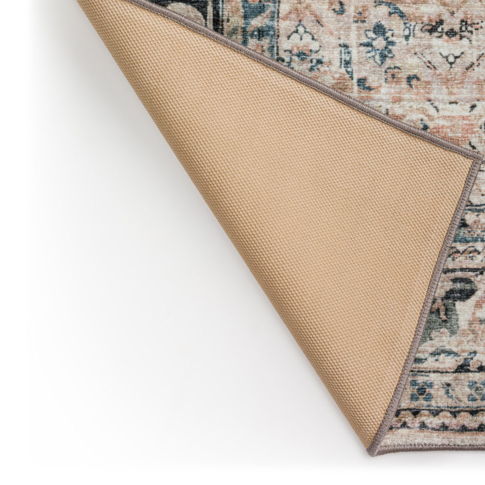 Jericho JC10 Taupe 4' x 4' Round Rug