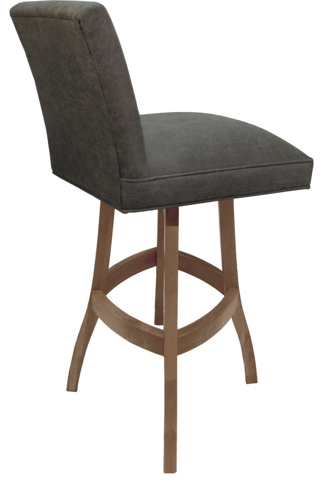 Swivel Wood Counter, Bar or Extra Tall Stool - Sommerville on S-Base, Northwest Elk - Cashew, 30"