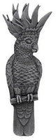 Left Vertical Cockatoo Pull, Antique-Style Pewter