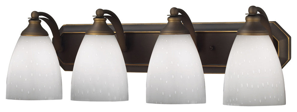 Elk Lighting 570-4B-WH Bath and Spa 4-Light Vanity Light