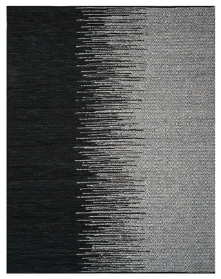 Safavieh Vintage Leather Collection, VTL388 Rug, Light Grey/Black, 8'x10'