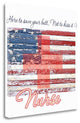 "All American Nurse" By Jim Baldwin, Giclee Print on Gallery Wrap Canvas