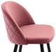 Cordial Performance Velvet Bar Stools - Set of 2-Dusty Rose