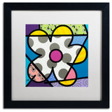 Roberto Rafael 'Big Flower III' Matted Framed Art