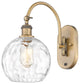 Innovations 518-1W-BB-G1215-8 1-Light Sconce, Brushed Brass