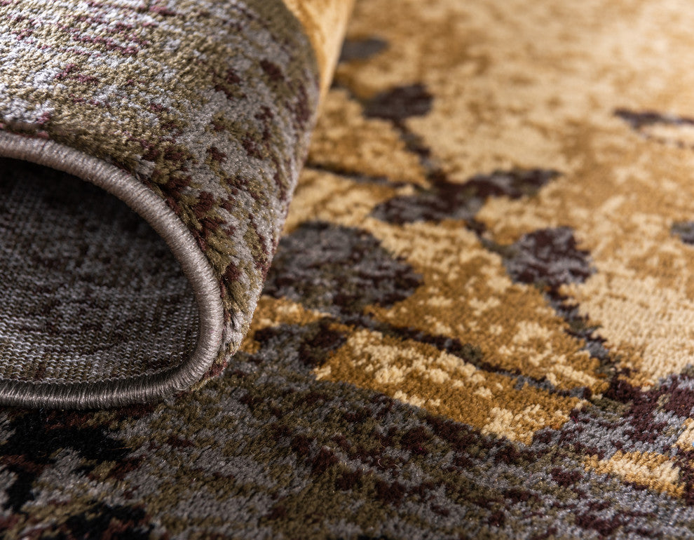 Unique Loom Beige Barista Pache 2' 2 x 3' 0 Area Rug