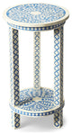 Butler Amanda Blue Bone Inlay Accent Table