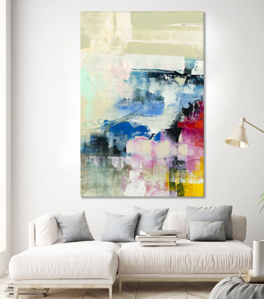 Escape Route I - 72 x 48 by Nancy Ngo