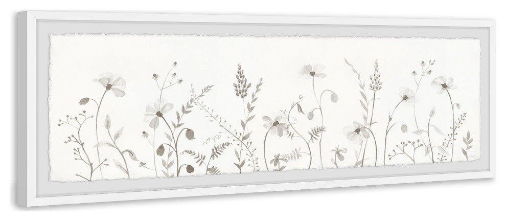 "Mixed Flowers" Framed Painting Print