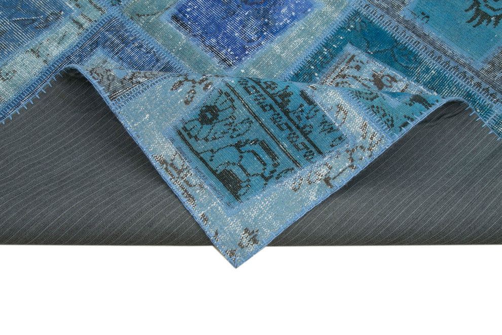 Rug N Carpet - Handwoven Oriental 5' 3" x 7' 10" Antique Patchwork Area Rug